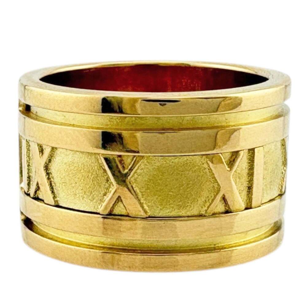 Pre-owned Tiffany Atlas Wide Ring, 18k gold, for women, TIFFANY & Co. - Picture 6 of 8